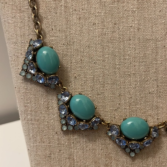 Stella & Dot Blue Statement Necklace - Picture 3 of 5